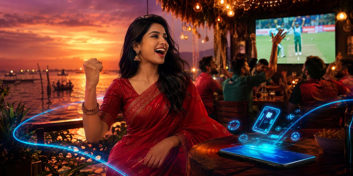 তাহিরপুর টাঙ্গুয়ার হাওরে শাড়ি পরিহিত নারীর ক্রিকেট বেটিং রিভিউ